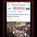 Empat Rekor Tercipta Dalam Enam Menit Di Bandung