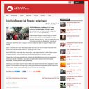 Balai Kota Bandung jadi bandung lautan Api