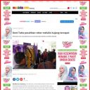 Pemecahan rekor yang dilakukannya itu berhasil dicatat oleh Record Holders Republik