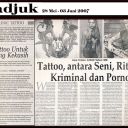 Tattoo, Antara Seni, Ritual Kriminal dan Porno