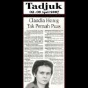Claudia HonigTak Pernah Puas