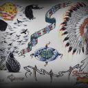 42 peaches Dok Kent Kent Tattoo