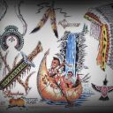 42 peaches Dok Kent Kent Tattoo