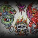 Aitcheson~Dueche Dok Kent Kent Tattoo