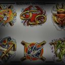 45 animals Doc Kent Kent Tattoo
