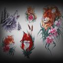45 animals Doc Kent Kent Tattoo