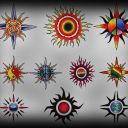 51 circles Doc Kent Kent Tattoo
