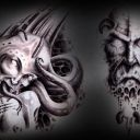 48 Black~grey Doc Kent Kent Tattoo