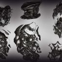 48 Black~grey Doc Kent Kent Tattoo