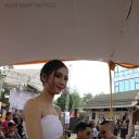 MODEL BODY PAINTING, WEI WISHU DAN KENT KENT