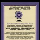  OFFICIAL WORLD RECORD CERTIFICATE