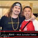 KENT - MICK JURNALIST TATTOO