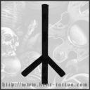 Tattoo Simbol Todesrune 