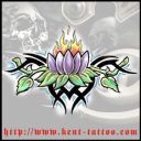 Tattoo bunga Lotus