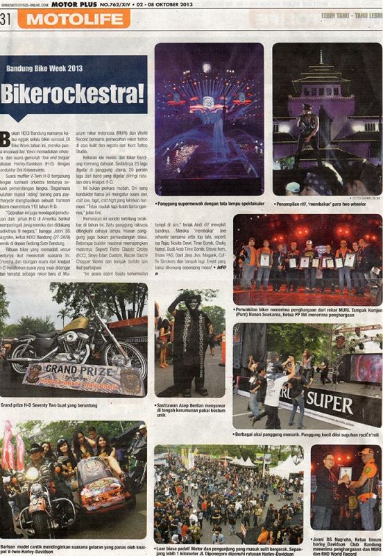BANDUNG BIKE WEEK 2013 BIKEROCKESTRA!