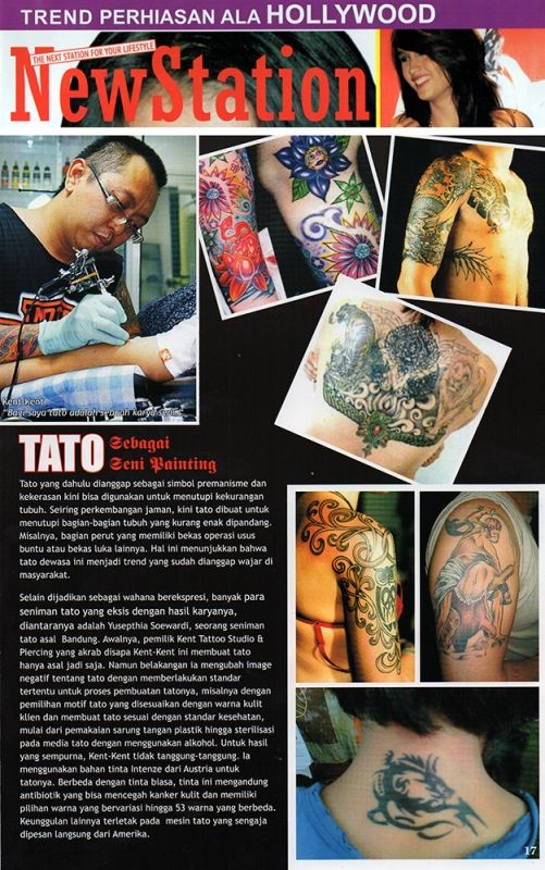 TATO SEBAGAI SENI PAINTING