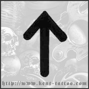 TEIWAZ TATTOO SYMBOL