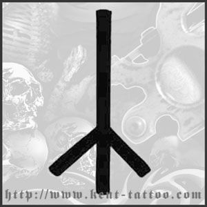TATTOO SIMBOL TODESRUNE 
