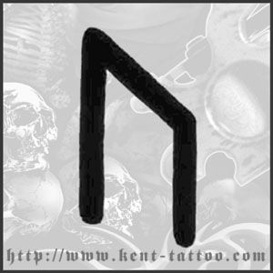 URUZ TATTOO SYMBOL