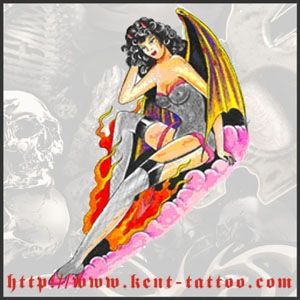 WANITA IBLIS TATTOO 