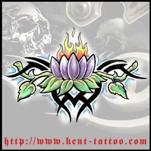 TATTOO BUNGA LOTUS