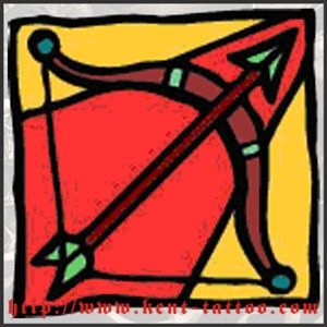 SAGITTARIUS TATTOO SYMBOL 