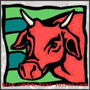 TAURUS TATTOO SYMBOL 