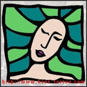 VIRGO TATTOO SYMBOL
